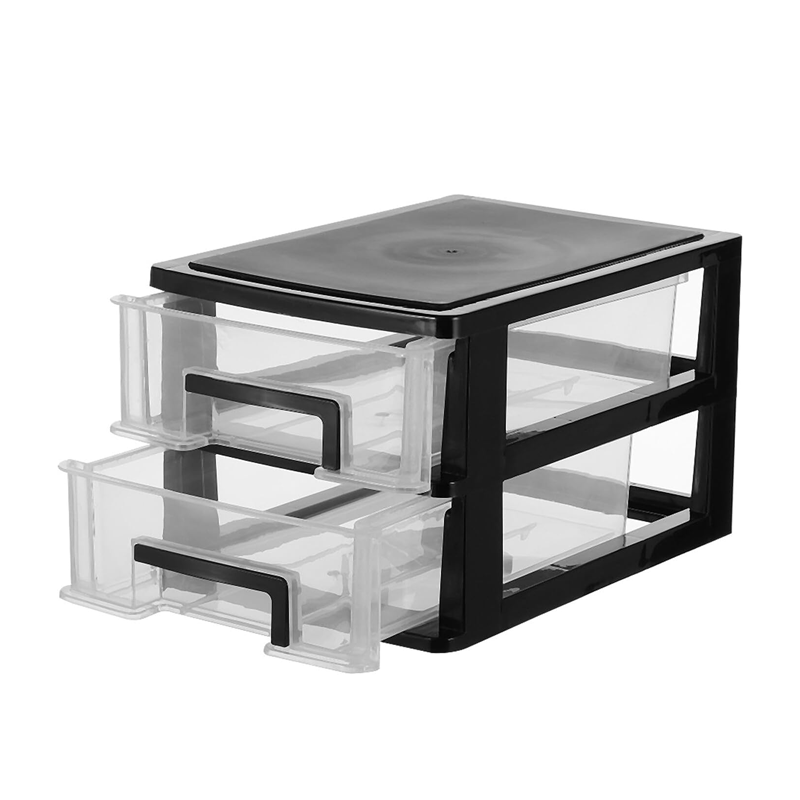 Multi-Layer Plastic Drawer Organizer, Portable Storage Cabinet Ample Space, Suitable for Office, Study Room, Living Room, Countertop